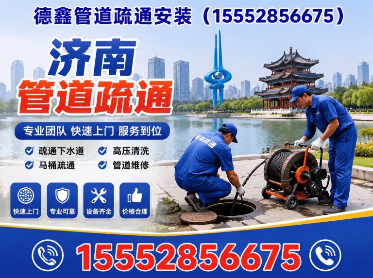 济南管道清洗展示图